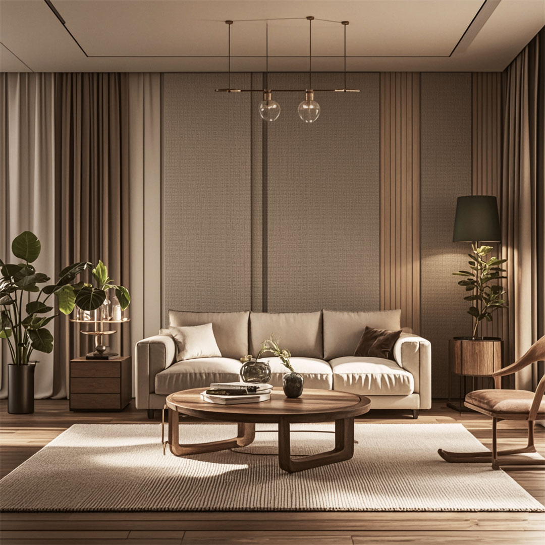 BZ01 ফ্যাব্রিক টেক্সচার প্যানেল - হালকা বিলাসিতা