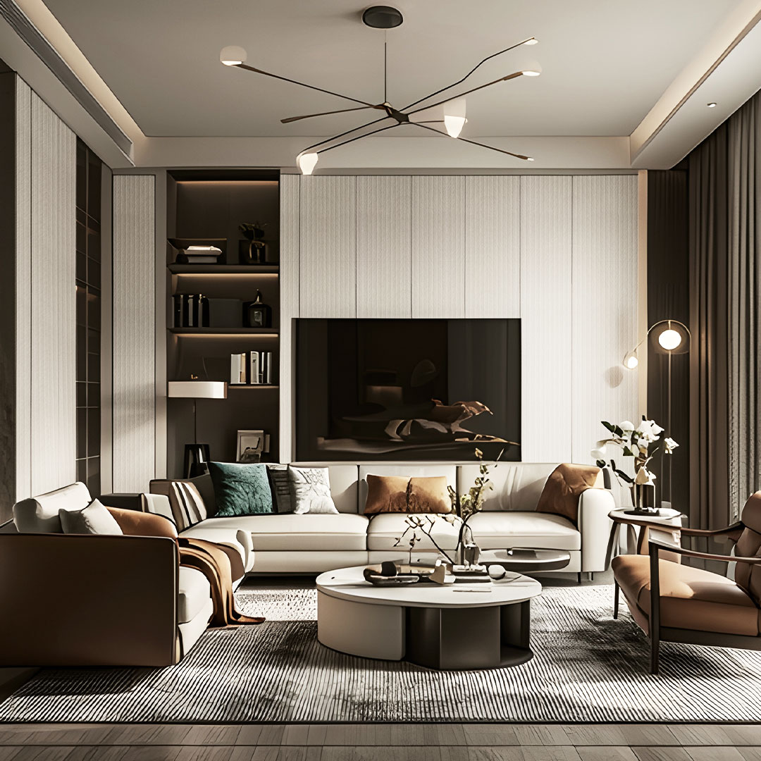 ZZ25 স্ট্রেইট লাইন টেক্সচার প্যানেল - হালকা বিলাসিতা