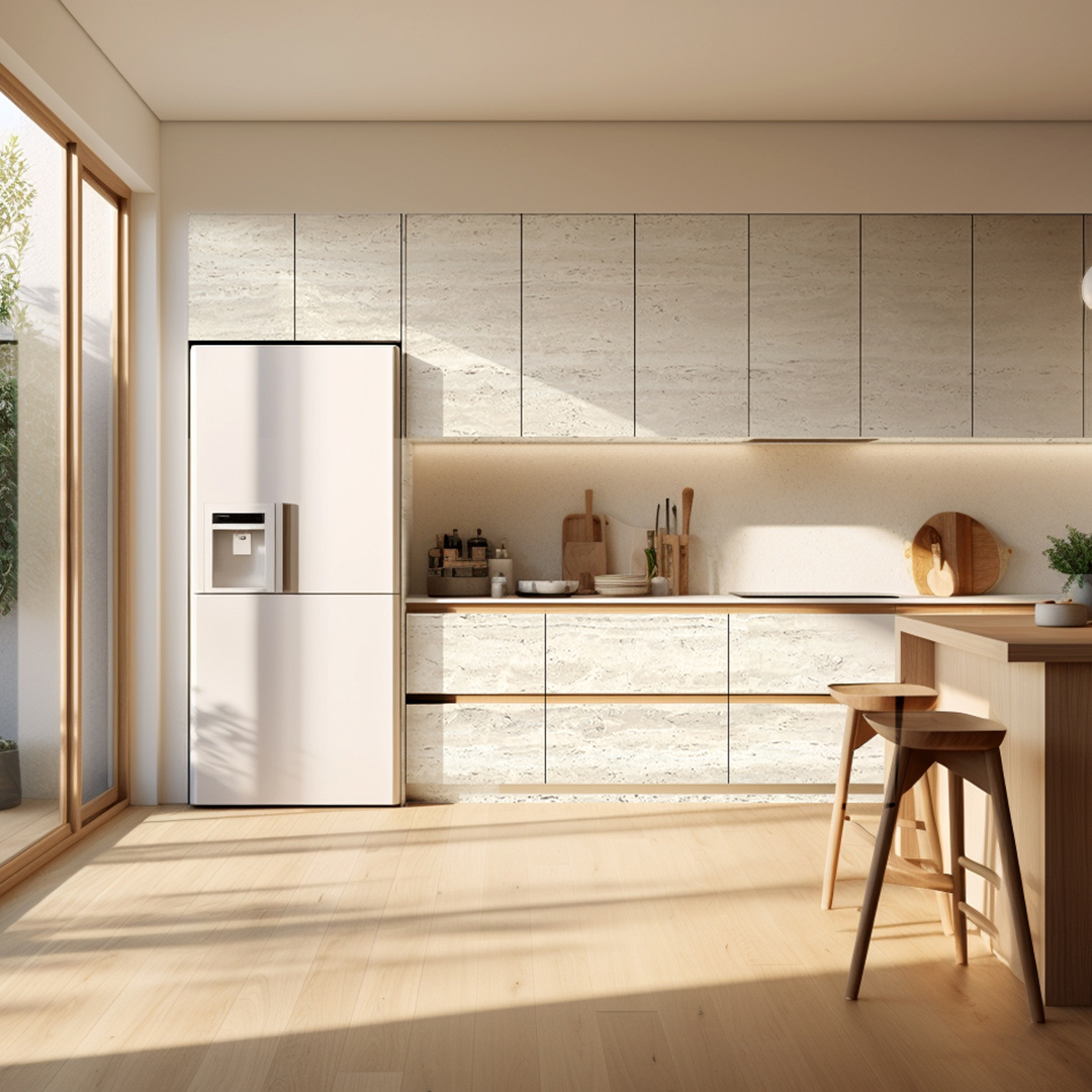 SZ07 সিঙ্ক্রোনাইজড ট্র্যাভারটাইন প্যানেল - প্রাকৃতিক